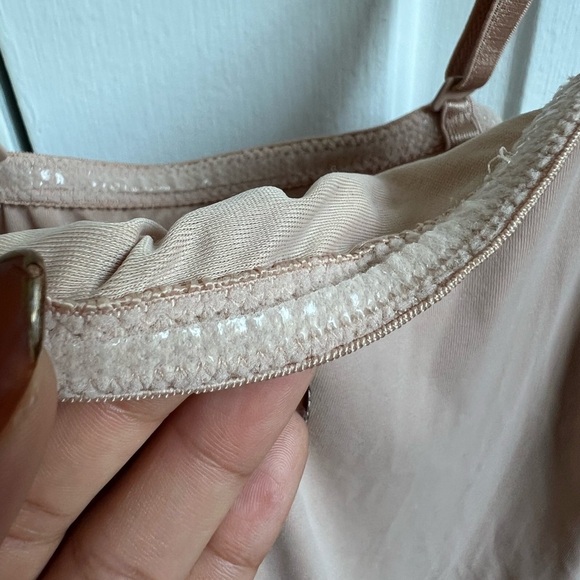 Vassarette Soft Beige Shapewear Slip Dress - Picture 5 of 10